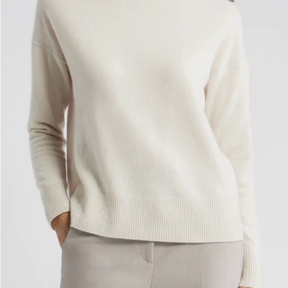 Nordstrom Oversized Cashmere Turtleneck 100% Cashmere Size Medium
